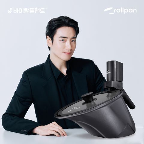 롤팬 차콜 오리지널 자동회전냄비