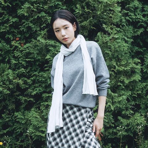 26FW 플리츠스카프 3종
