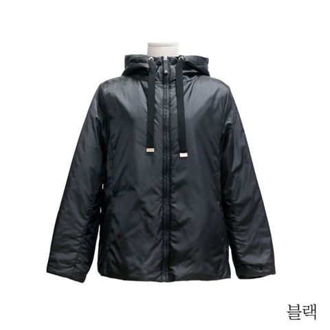 막스마라 그린하 후드 패딩 재킷