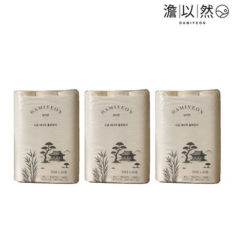 담이연 화장지 30롤 x 3팩 