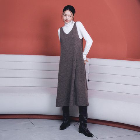 [미리주문10%] 26FW 울100 홀가먼트 원피스