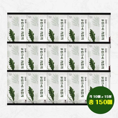 [방송에서만 3봉 더] 무조미 두번 구운 감태김 10매(23g) x 15봉 / 총 150매(345g)