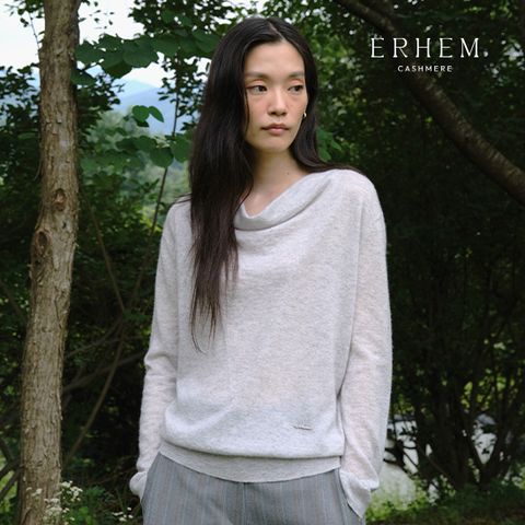 26F/W 소모사 캐시미어 블렌드 드레이프 풀오버 1종