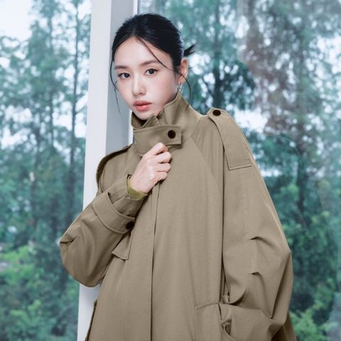 [미리주문10%]26FW 오버핏 드레이프 패딩 트렌치