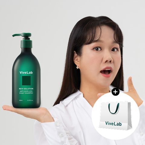 [+쇼핑백] 4주 솔루션 초록 탈모 샴푸 500ml 4 SET