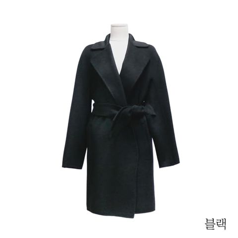 {막스마라} 울 캐시미어 로브 코트
