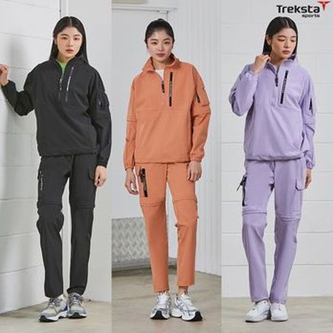 트렉스타스포츠 여성 트랜스포머 아이스 아노락 재킷+팬츠