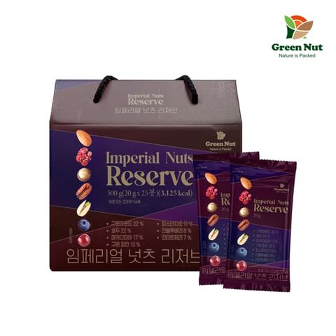 임페리얼 넛츠 리저브 100봉 (20g x 25봉 x 4박스) 26년 마지막 방송