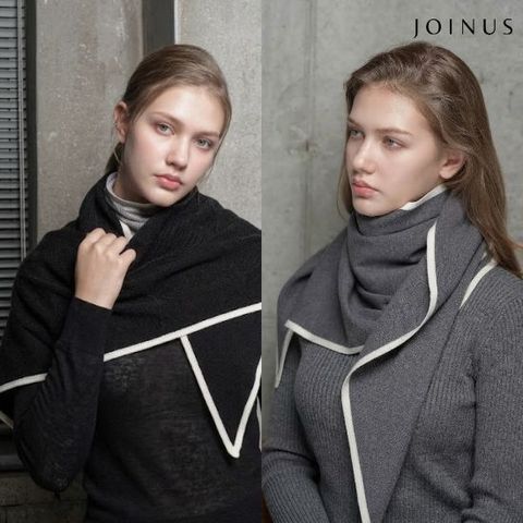 조이너스 26FW 배색 로장주 머플러 2종