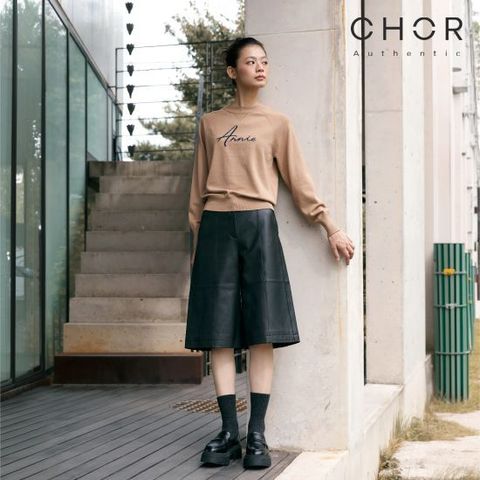 코어 어센틱 26FW 리얼 레더 버뮤다