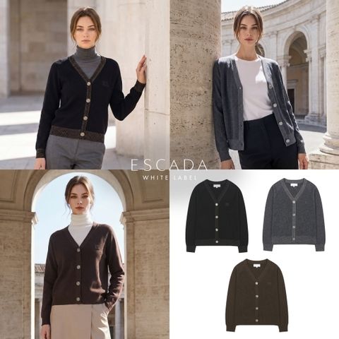 [방송에서만 이가격]에스까다 26FW 아뜰리에 비즈 가디건