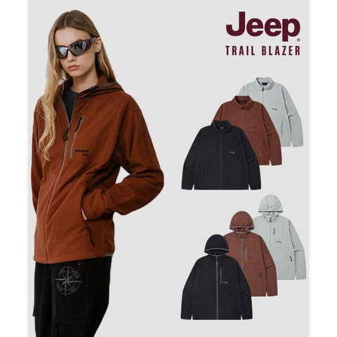 지프 JEEP 26FW 남녀공용 트레일 브리더블 테크 웜 재킷 2종