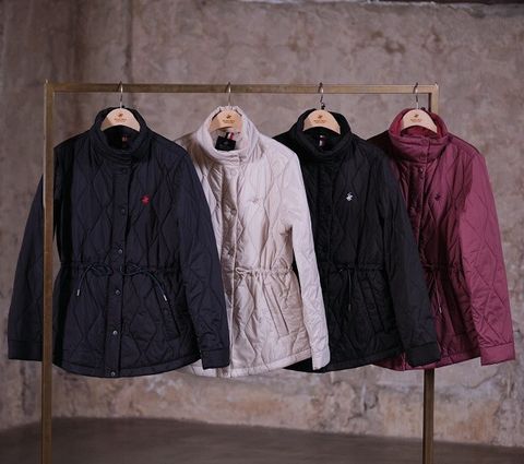 (D)비버리힐스폴로클럽 26FW 여성 다이아퀼팅 경량자켓 1종