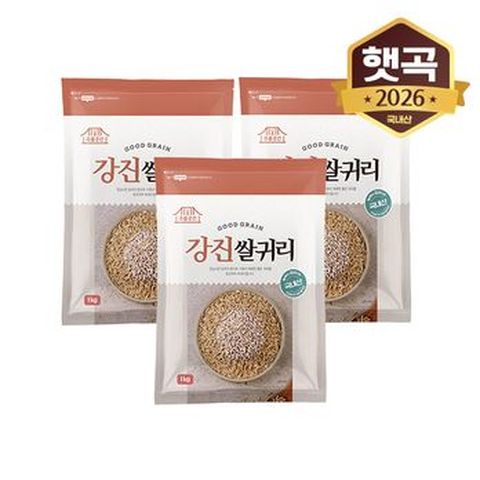 햇강진쌀귀리 1kgX3봉