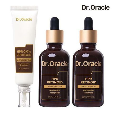 [롯데카드5%할인](닥터오라클) 레티놀 앰플 30ml x 2병 + 아이크림 25ml