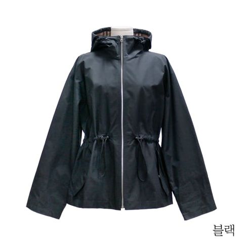 버버리 드로스트링 후드 윈드브레이커