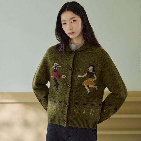 26F/W 여성 코위찬 니트 점퍼 1종
