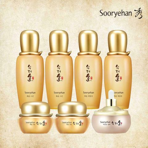 [롯데카드5%할인]수려한 화윤 기초 3종 더블세트+원액1종