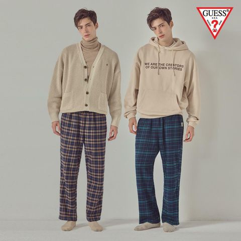 [롯데카드5%할인](신세계단독) 게스(GUESS) 코튼 팬츠 2종(남성)