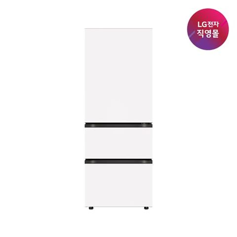 LG 디오스 오브제 김치냉장고 327L 에센스화이트 [Z330MQQF11]