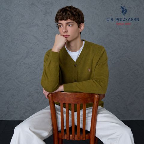 [U.S POLO ASSN.] 26FW 메리노울100 가디건 1종 남성