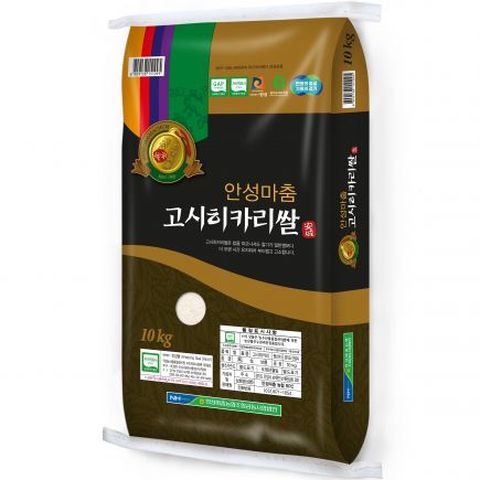 [26년햅쌀]특등급안성마춤 고시히카리쌀 10kg