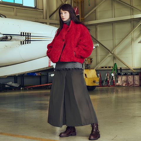 26FW 웨더프로텍션 패딩 스커트팬츠