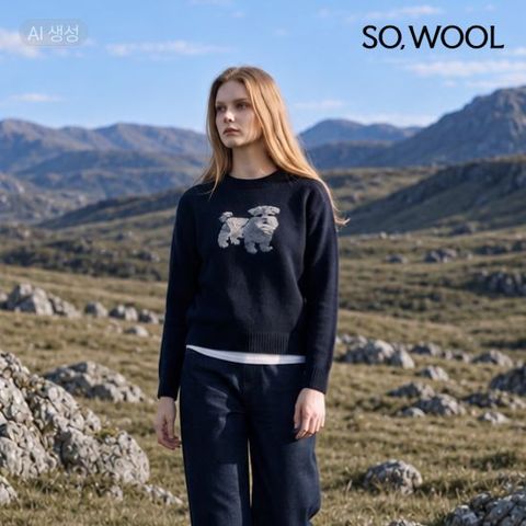 쏘울 26FW 로얄 캐시울100 인타샤 니트