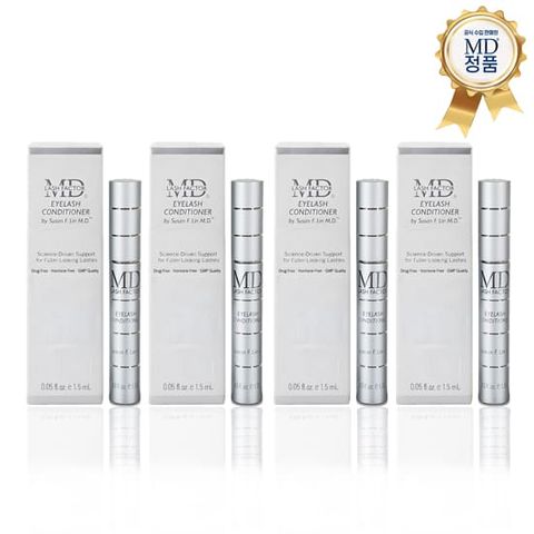 [한국 공식수입 정품] MD래쉬팩터 속눈썹 영양제 1.5ml 2+2 구성(4개)