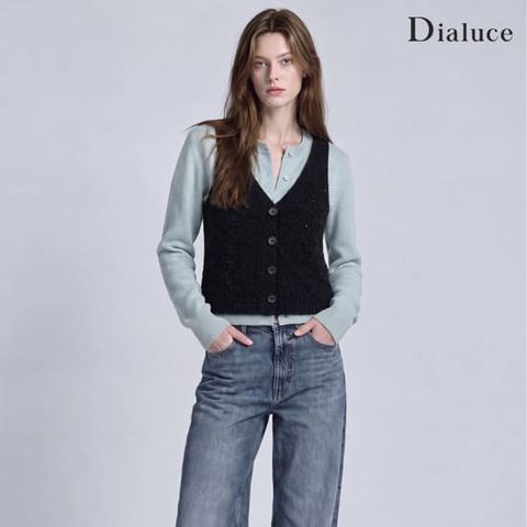 디아루체 26 FW 글리터 니트 뷔스티에 3종