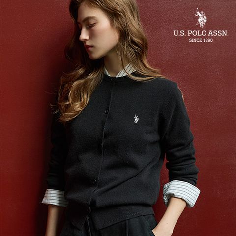 [U.S POLO ASSN.] 26FW 메리노울 100 가디건 1종 여성