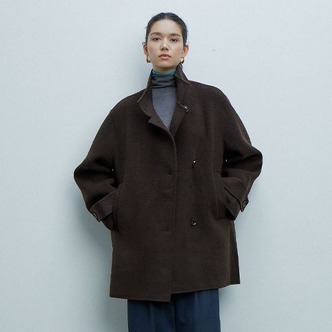 [미리주문10%]26FW 울100 하프코트