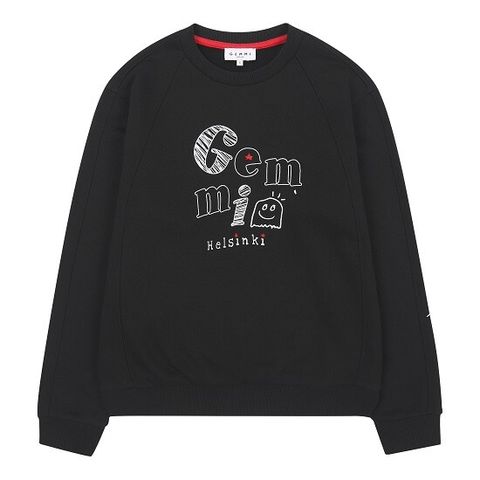 ○겜미 26FW 여성 그래픽 맨투맨 2종
