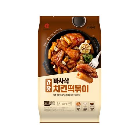 [마니커에프앤지X미미네] 바사삭 치킨 떡볶이 2종 (택1)
