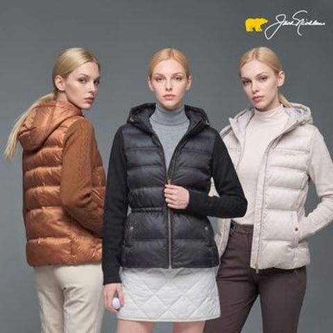 잭니클라우스 26FW 여성 하이브리드 다운재킷
