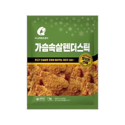 [마니커에프앤지] 가슴속살텐더스틱 1000g 3개