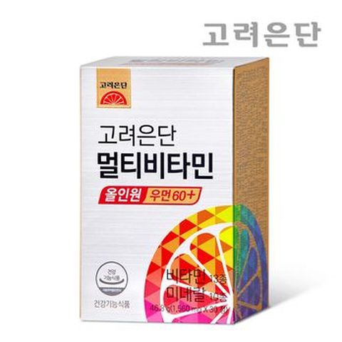 고려은단 멀티비타민 올인원 우먼60+ (30정X1개월)