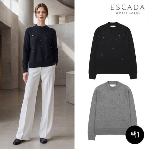  [상시가 239,000원]ESCADA  26FW 여성 핫픽스 니트 1종