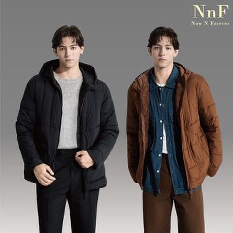 NnF 남성 장기모 라이트 패딩