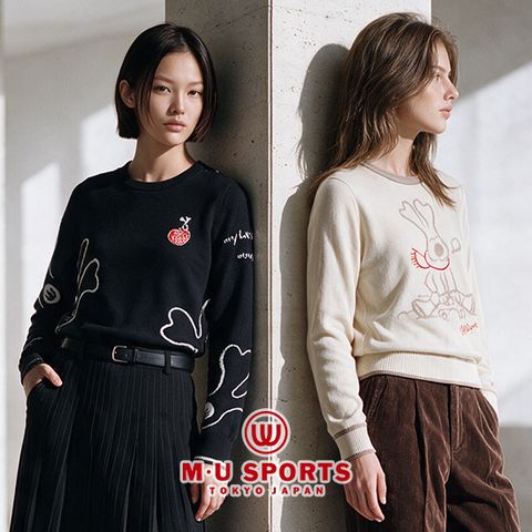 MU스포츠 26FW 여성 니트 풀오버 2종