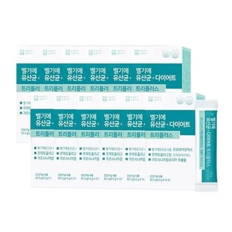 [판판26][50％세일] 벨기에 유산균+다이어트 트리플러스 12박스 (6개월분)