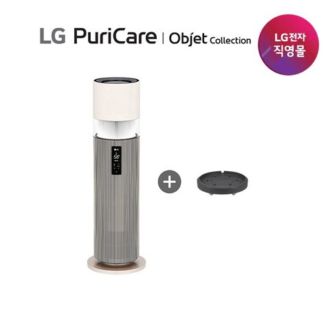 LG 퓨리케어 오브제 하이드로타워+무빙휠(HY706RSUABM)