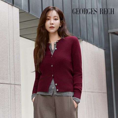 ○26FW 화이트 캐시미어100 가디건 2종 (그레이+선택1)