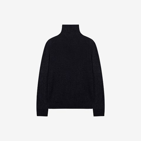 (C)아쿠아스큐텀 26FW 여성 캐시미어100 하이넥 풀오버