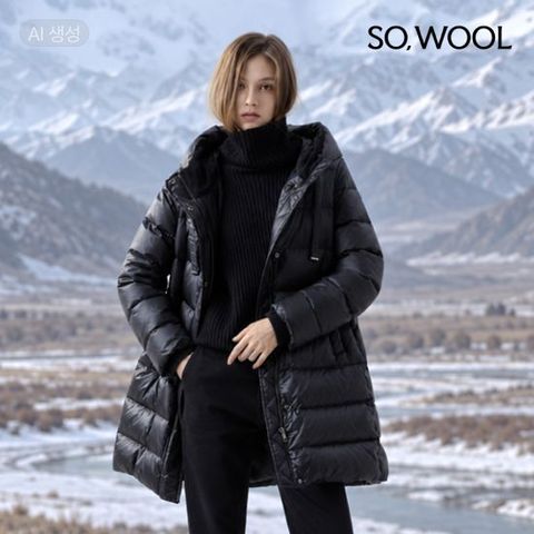 쏘울 26FW 후드 헝가리 구스 다운