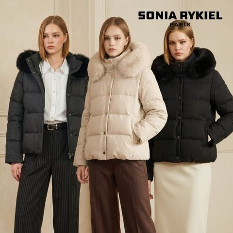 [상시가 1,198,000원] 소니아리키엘 26FW 여성 누아주 구스다운 자켓