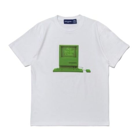 넷소셜클럽 color vintage COM tee (WHITE)