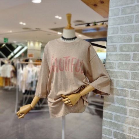 DB_ 레코브 9부 트임 티셔츠 (LC41B9ST049X)
