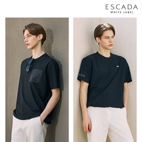 O ESCADA 25SS 남성 썸머 티셔츠 2종