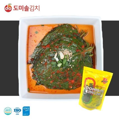도미솔 깻잎 김치 500g